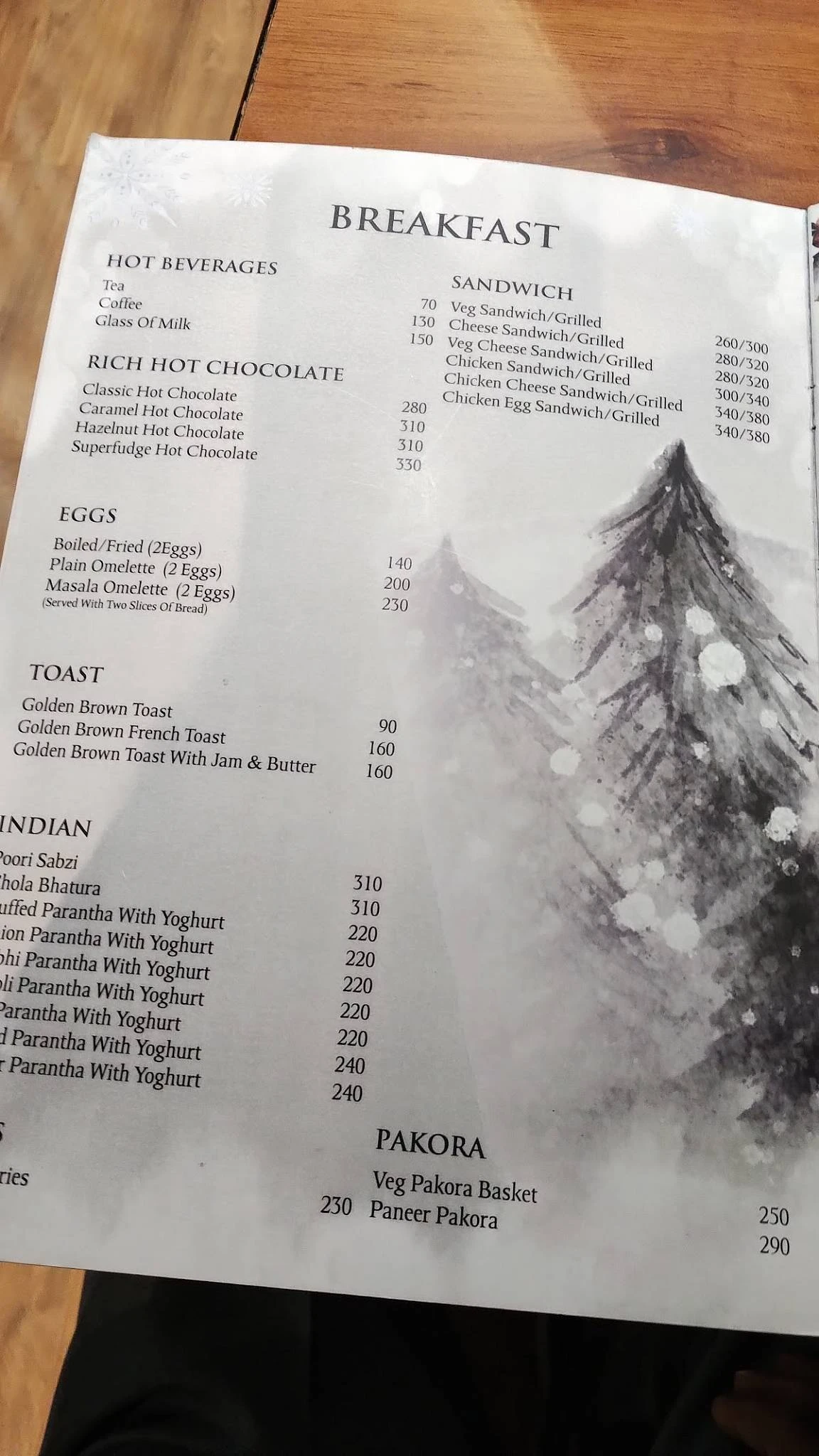 Zooby's Kitchen Menu