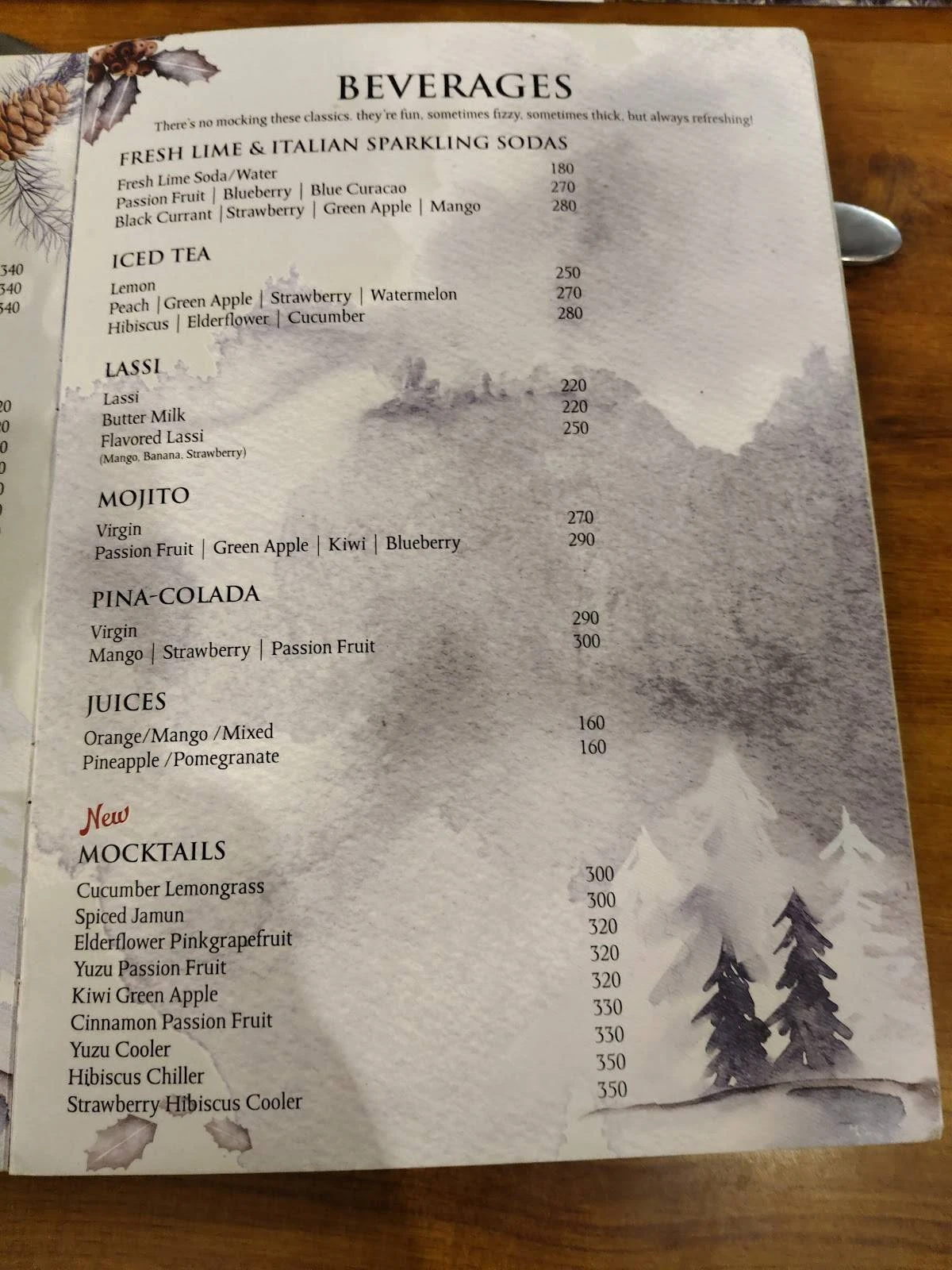 Zooby's Kitchen Menu