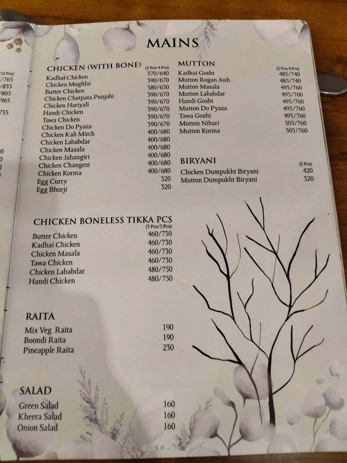 Zooby's Kitchen Menu