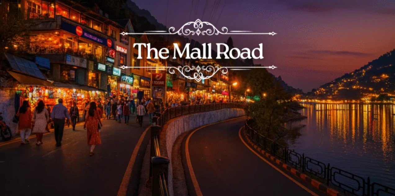 Mall Road Nainital